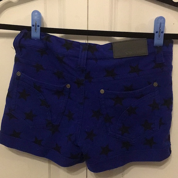 Blue Vigoss shorts with black stars - Picture 4 of 4